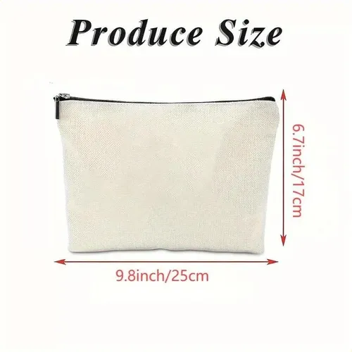 Vintage Floral Mahjong Makeup Bag Zippered Travel Pouch