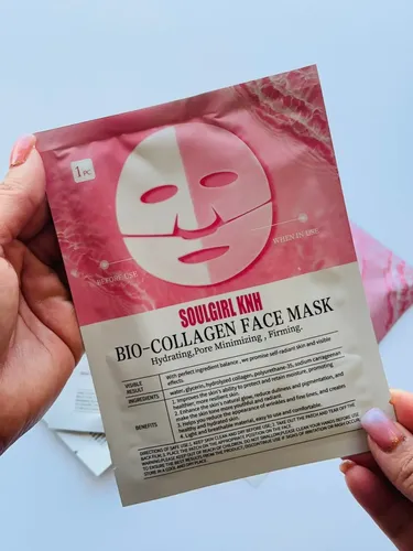 Mascarilla Facial Absorbible 100% Bicolágeno Reafirma Nutre