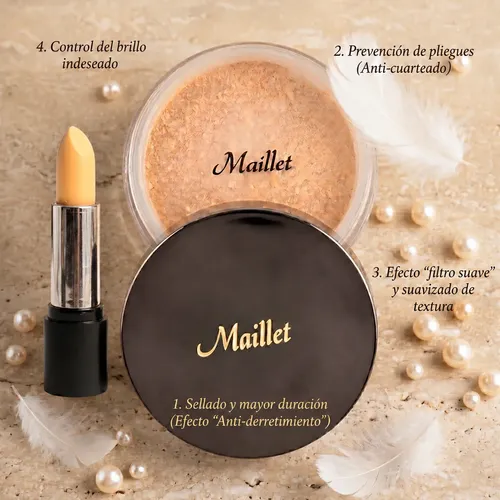Corrector D Ojeras Y Polvo Volátil Cobertura Hd Acabado Mate