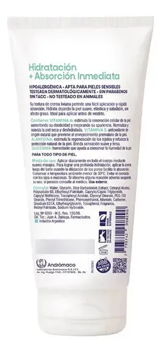 Dermaglos Crema Corporal Hidratación Inmediata X175gr Fragancia Neutra