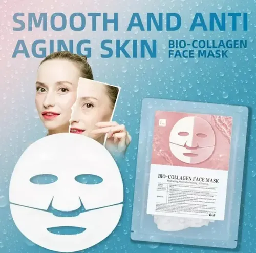 Pack X10 Mascarilla Facial Absorbible Bio Collagen
