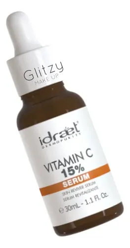 Serum Vitamina C 15% Revitalizante Piel Luminosa 30gr Idraet