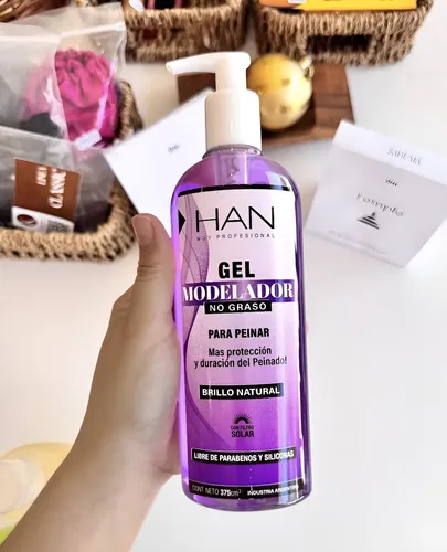Han Gel Modelador No Graso Para Peinar Metodo Curly 375 Ml