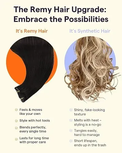 Extensiones Clip Cabello Humano Remy Full Shine Lacio