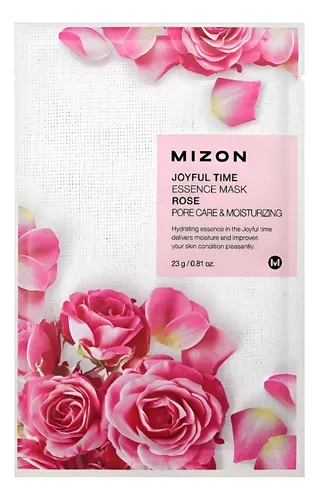 Mascarilla Facial Mizon Rosa Minimiza Poros Hidratacion