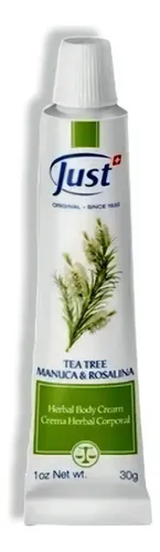Crema De Tea Tree Con Manuca Y Rosalina 30 Gr Swiss Just