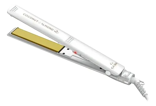 Planchita Gama Elegance Led Gold Color Negro