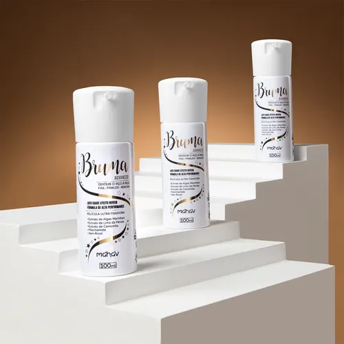 Fijador De Maquillaje Bruma Mahav Advanced 100ml Sin Alcohol