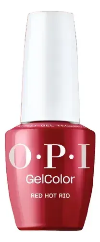 Opi Gel Color Intelli Red Hot Rio Semipermanente X 15 Ml
