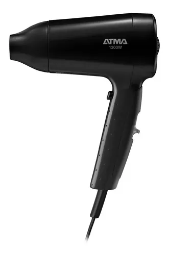Secador De Pelo Style Atma Sp8925p 1300w. 2 Velocidades Color Negro