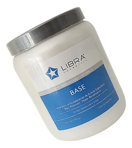 2 Crema Base Para Masajes 980gr. – Libra Cosmetica Fragancia Suave
