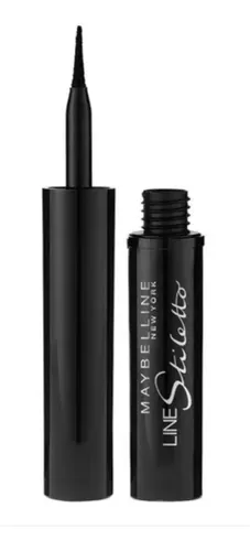Delineador Líquido Maybelline Line Stiletto Tono Black