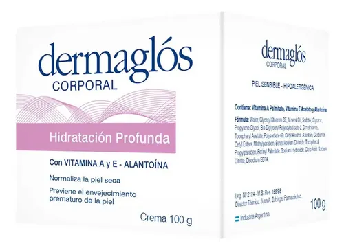 Dermaglós Crema Cuerpo Hidratación Profunda Corporal X100 G
