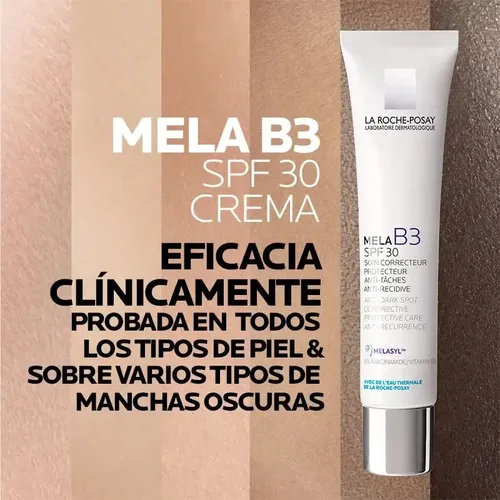 La Roche Posay Mela B3 Crema Fps 30,4oml Todo Tipo De Piel Día/noche