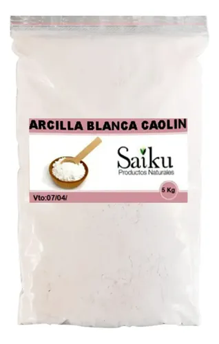 Arcilla Super Blanca Caolín Uso Cosmético 500g En Belgrano