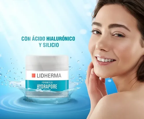 Lidherma Hydrapore Crema Gel Hialuronico Silicio Hidratante