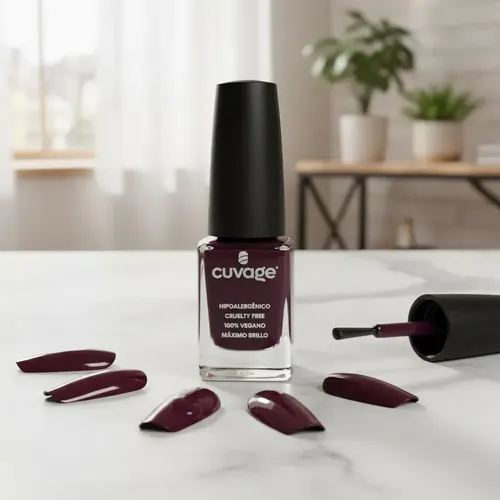 Esmaltes De Uñas Tradicional Sin Tacc Cuvage Pro Keratine Color 163 – Sangiovese