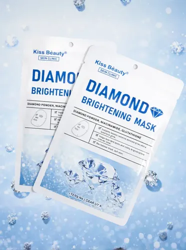 Mascarilla Facial Iluminadora Diamante Niacinamida Coreana