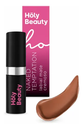 Labial Matte Cremoso Holy Beauty Temptation Larga Duración