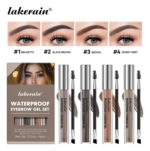 Set De Gel For Cejas Resistente Al Agua