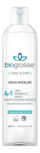 Agua Micelar Bioglosse Clean & Soft 200 Ml