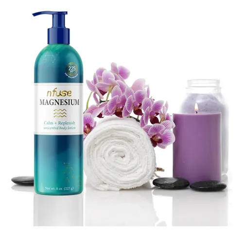 Loción Corporal De Magnesio Natural Nfuse | Mg++ Delivery Te