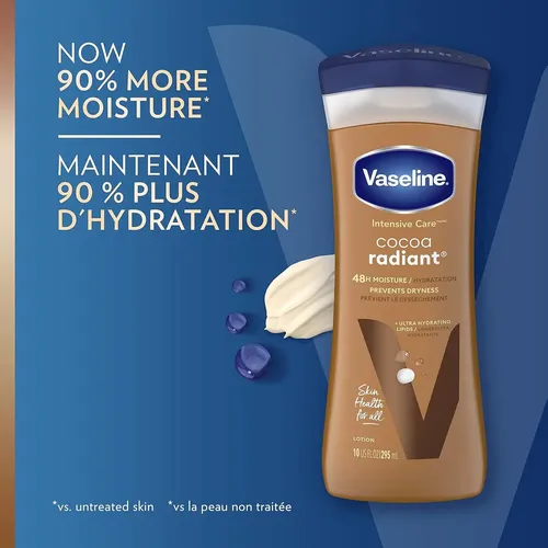 Vaseline Locion Cocoa Radiant 295ml