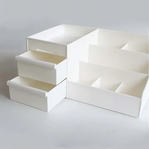 Organizador De Escritorio De Maquillaje Con Cajones, Organiz