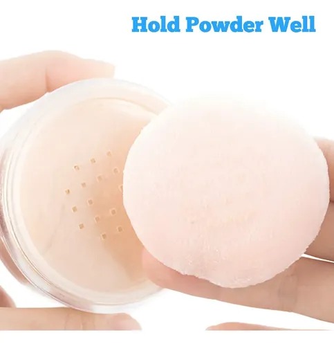 Kalevel Set De 6 Esponjas De Polvo Para Maquillaje Compactas