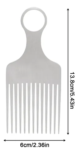 Peineta De Aluminio Con Forma De Palillo, Herramienta De Pei