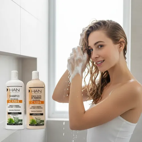Shampoo Y Acondicionador Prevención Caída 500ml Han