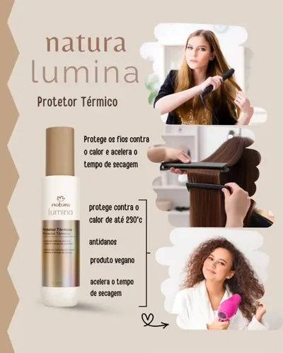 Pack X2 Protector Térmico Natura Lumina 150ml