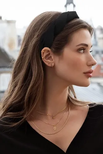 J Diadema Trenzada De 4 Piezas For Mujeres Y Niñas _