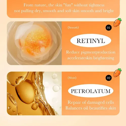 Gx22026new Crema Facial Hidratante M Crema De Zanahoria