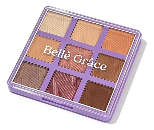 Paleta Sombras Ojos X9 Tonos Brillante Mate Maquillaje