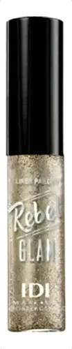 Idi Make Up Delineador Glitter Rebel Glam 03 Paillet Gold Color Dorado