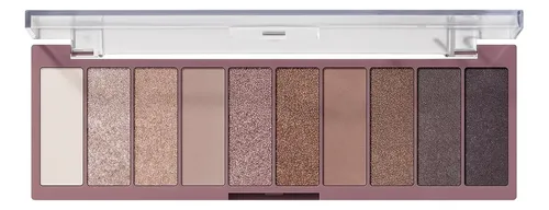 Paleta de Sombras Nude E.L.F. Cosmetics 10 Tonos Ultra Pigmentados Nude Rose Gold