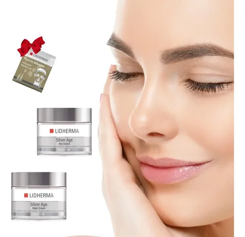 Lidherma Hombre Silver Age Skincare Kit Antiarrugas Tensor