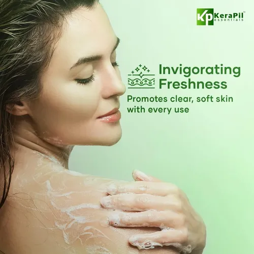 Gel De Baño Kerapil Exfoliante Con Ácido Salicílico 480 Ml X