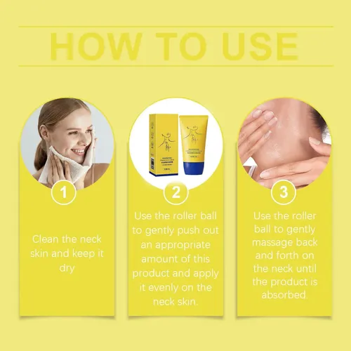 Crema Reafirmante Y Reafirmante Para El Cuello Neck Care, 150 G,  Yellow
