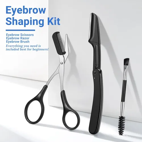 Kit De Cejas Tsmaddts 8 En 1 Con Tijeras, Pinzas Y