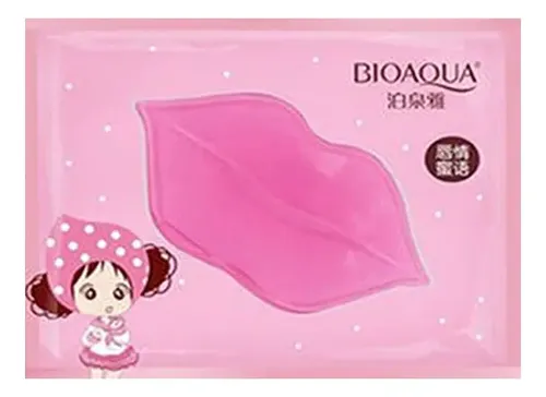 Mascarilla Colageno Para Labios 10 Pzs Rosa