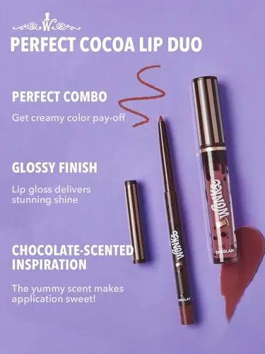 Lip Combo Labial Sheglam Cocoa Kiss