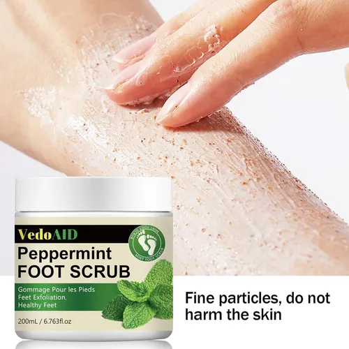 Exfoliante De Pies De Menta Vedoaid 200ml