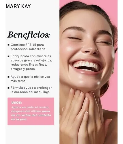 Mary Kay Pre Base De Maquillaje Con Fps15 Primer Maquillaje