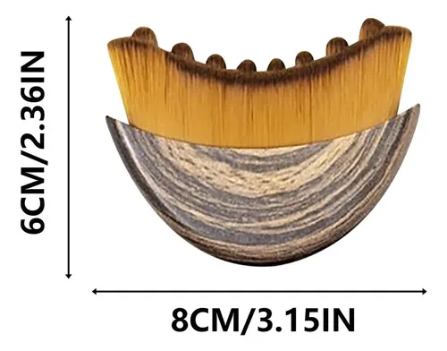 Cepillos Faciales Y Corporales Para Contorno Linfático Marrón