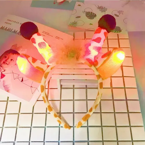 Diadema De Jirafa Accesorios Para Fiestas