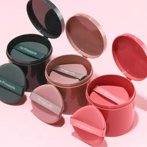Almohadilla De Esponjas De Maquillaje De 7 Piezas En Caja .