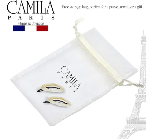 Clip De Barrette Para Cabello Camila Paris Cp1994-2 Beige