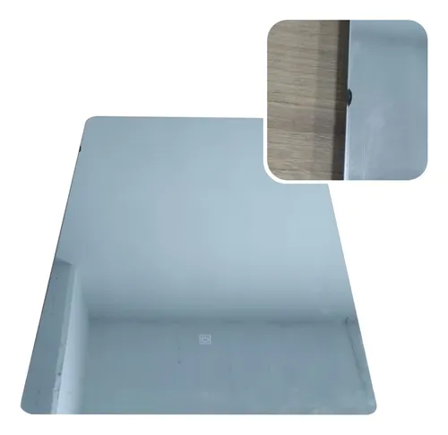 Espejo Led 70x50cm Botón Frontal Luz Led Vertical **outlet**